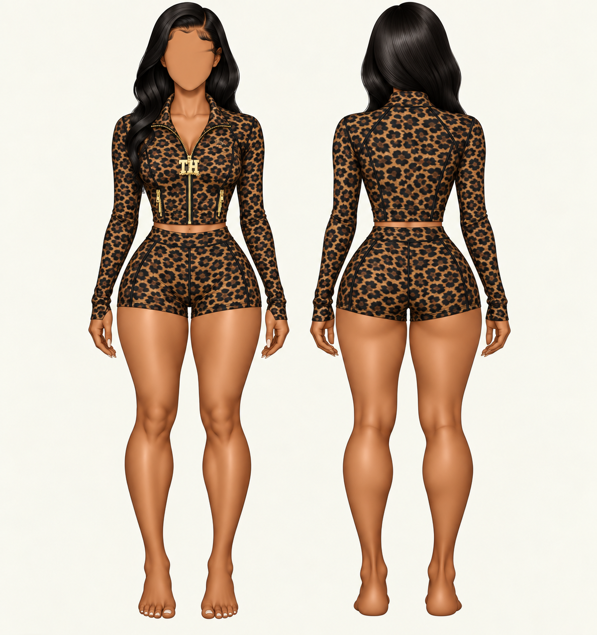 Leopard Lulu Set
